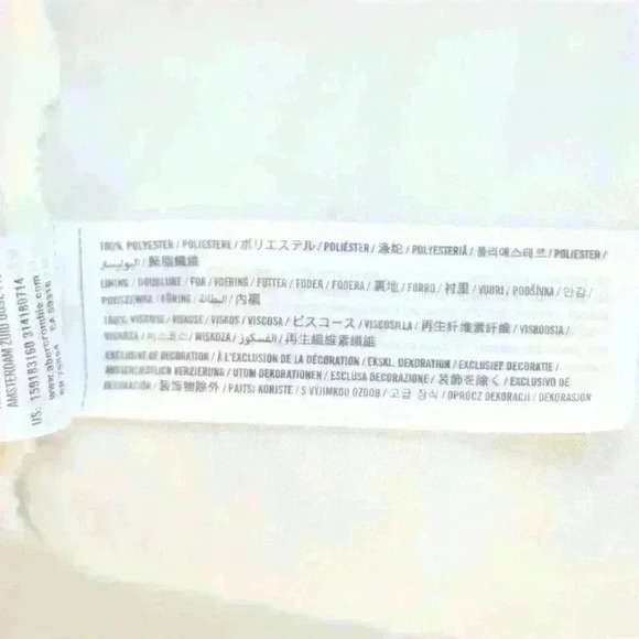 Vintage Abercrombie & Fitch Floral Chiffon Fit & Flare Mini Dress – Size Small - Picture 8 of 8